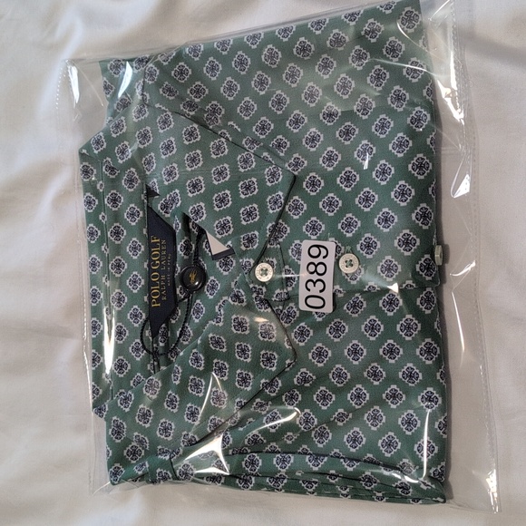 Polo Golf Ralph Lauren Dillards Gree Multicolor Shirt - Men's Size XXL. - Picture 10 of 10